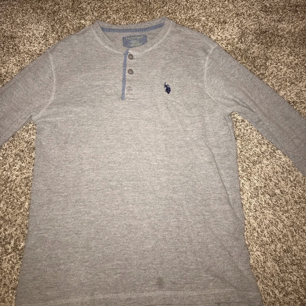 Vintage polo grey sweatshirt.